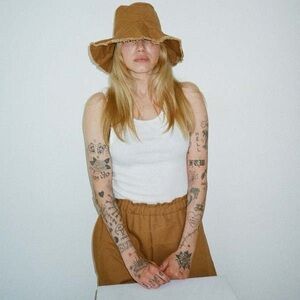 ASHLEY ROWE O/S Unisex Tan Brown Canvas Bucket Hat